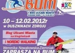 I Bieg Ulicami Miasta na biegówkach - Duszniki Zdrój 2012