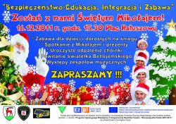 Zostań z Nami Św. Mikołajem / Iluminacja choinki na Pl. Ratuszowym